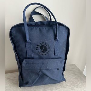 Fjallraven Women's Re-Kanken Mini Backpack Slate Blue Used